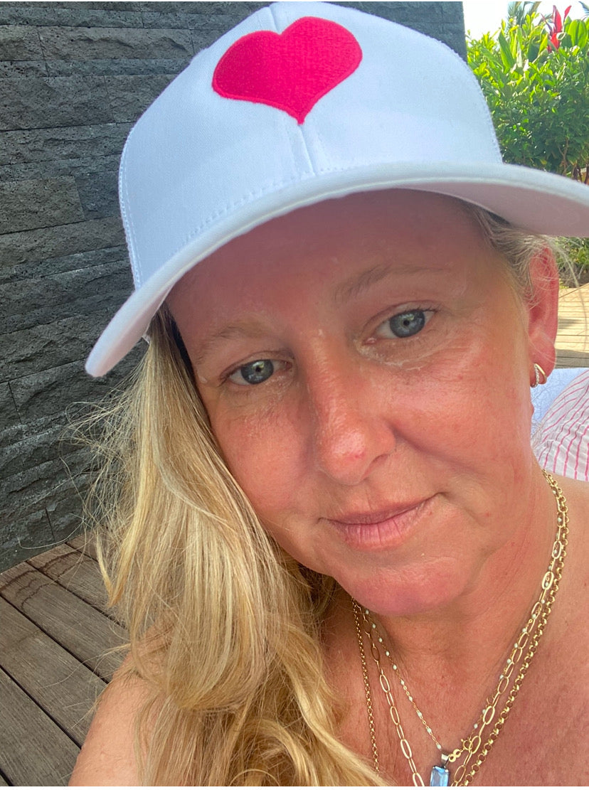 Already Broken Co Signature Heart Hat