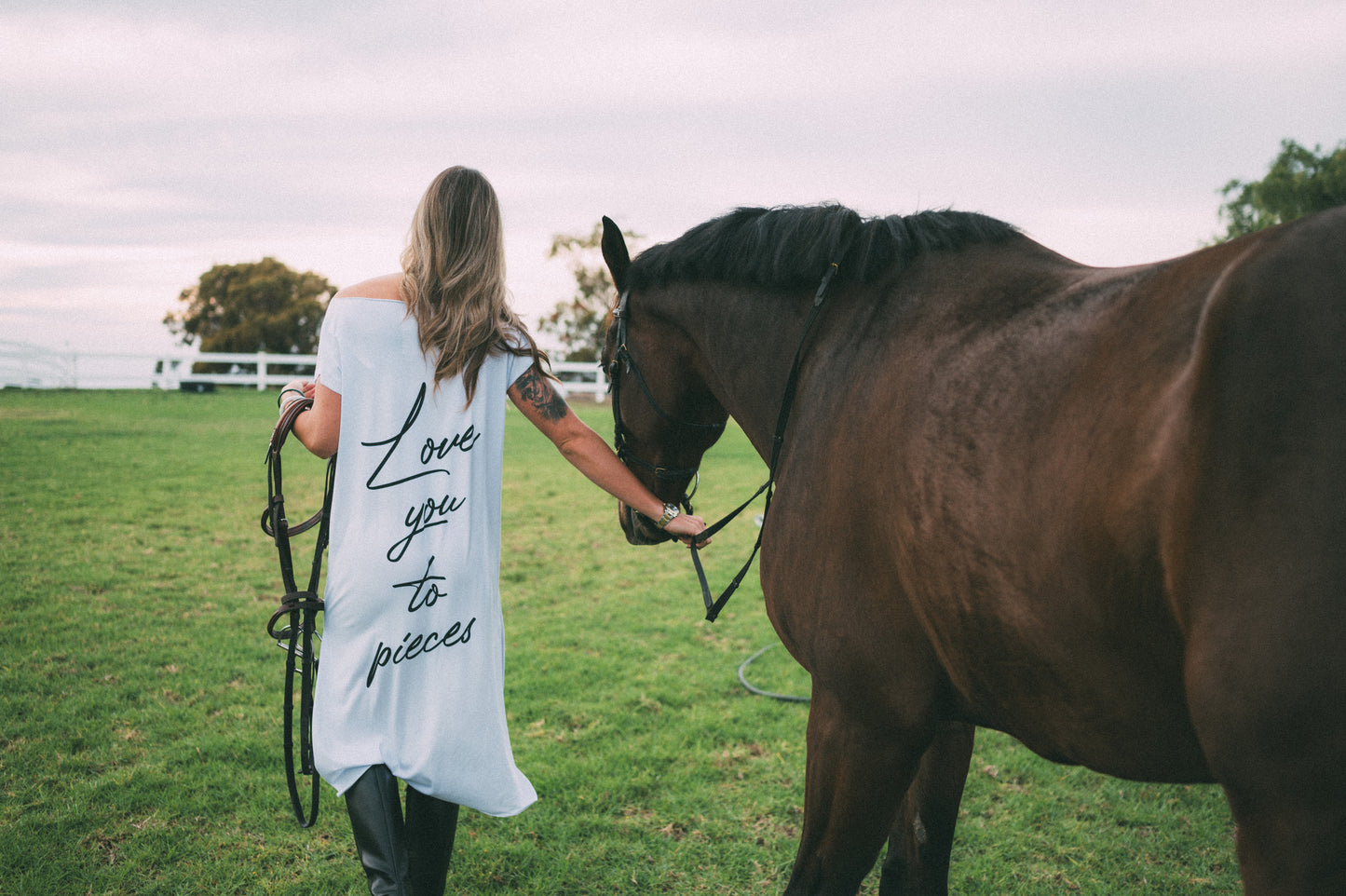 Love you to pieces dress