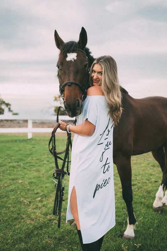 Love you to pieces dress